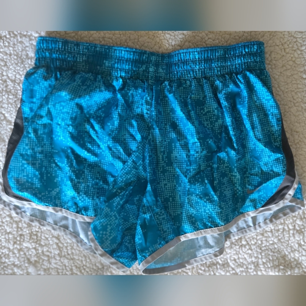 Nike Kid Girls Blue and Gray Shorts Size XL 14